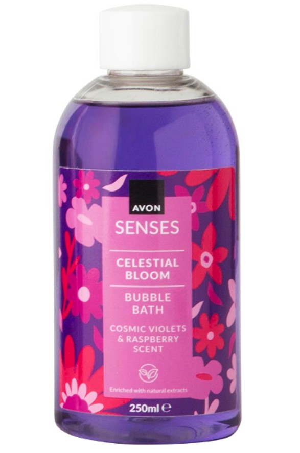Avon Senses Celestial Bloom Penová kúpeľ 250 ml