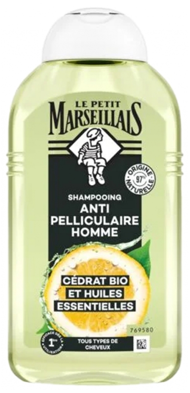 Le petit Marseillais Micelárny šampón proti lupinám s organickým cédrom 250 ml