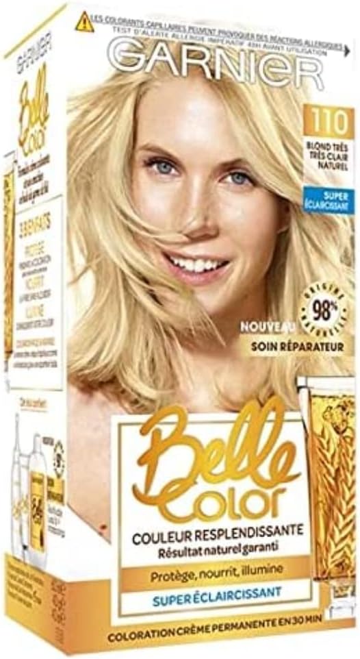Garnier - Belle Color - Permanentná farba na vlasy blond - 110 Veľmi, veľmi svetlá blond prírodná