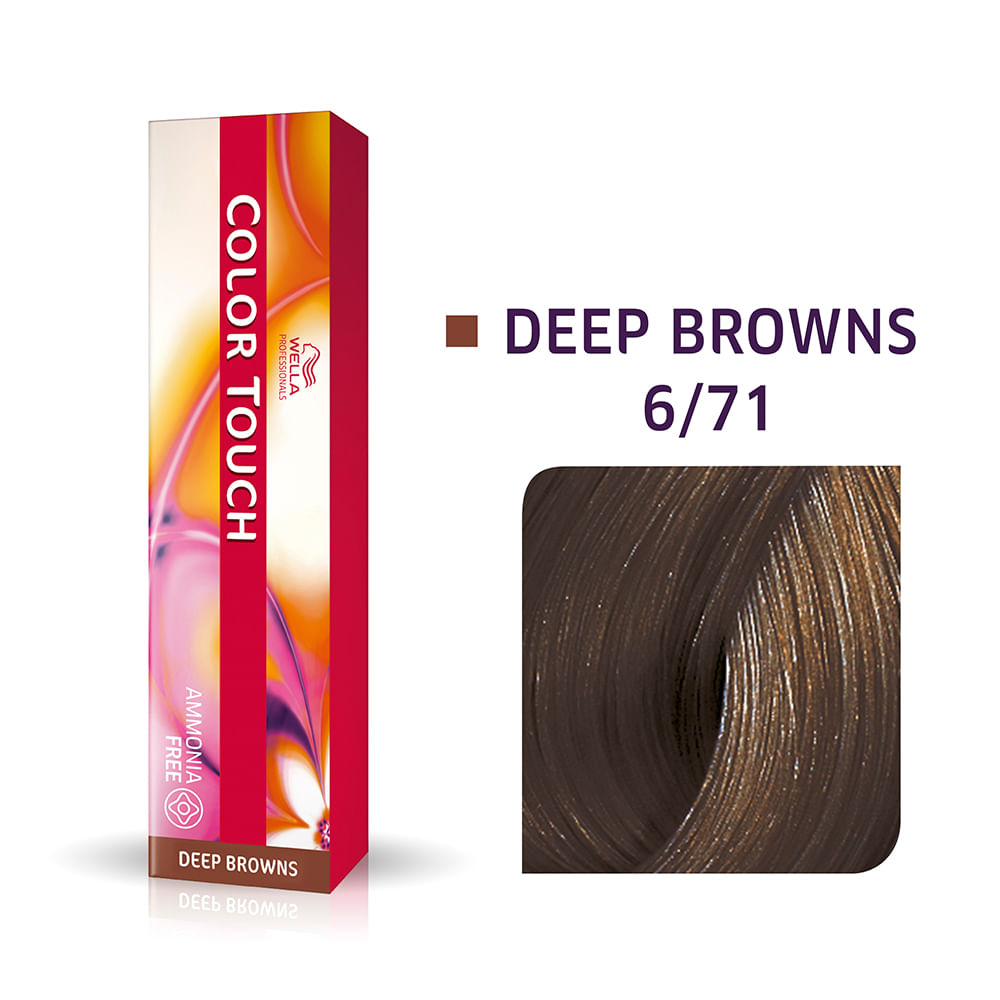 Wella Color Touch Deep Browns farba na vlasy 6/71, 60ml