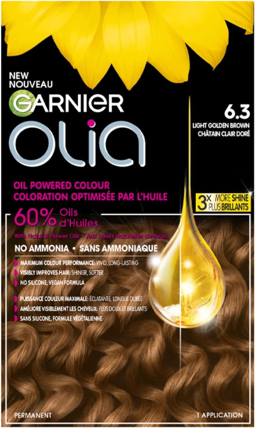 GARNIER - Olia - 6.3 Zlatá hnedá