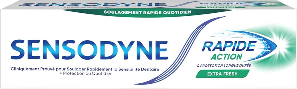 Sensodyne Rapid Action Extra Fresh zubná pasta - obmedzuje citlivosť zubov - 75 ml