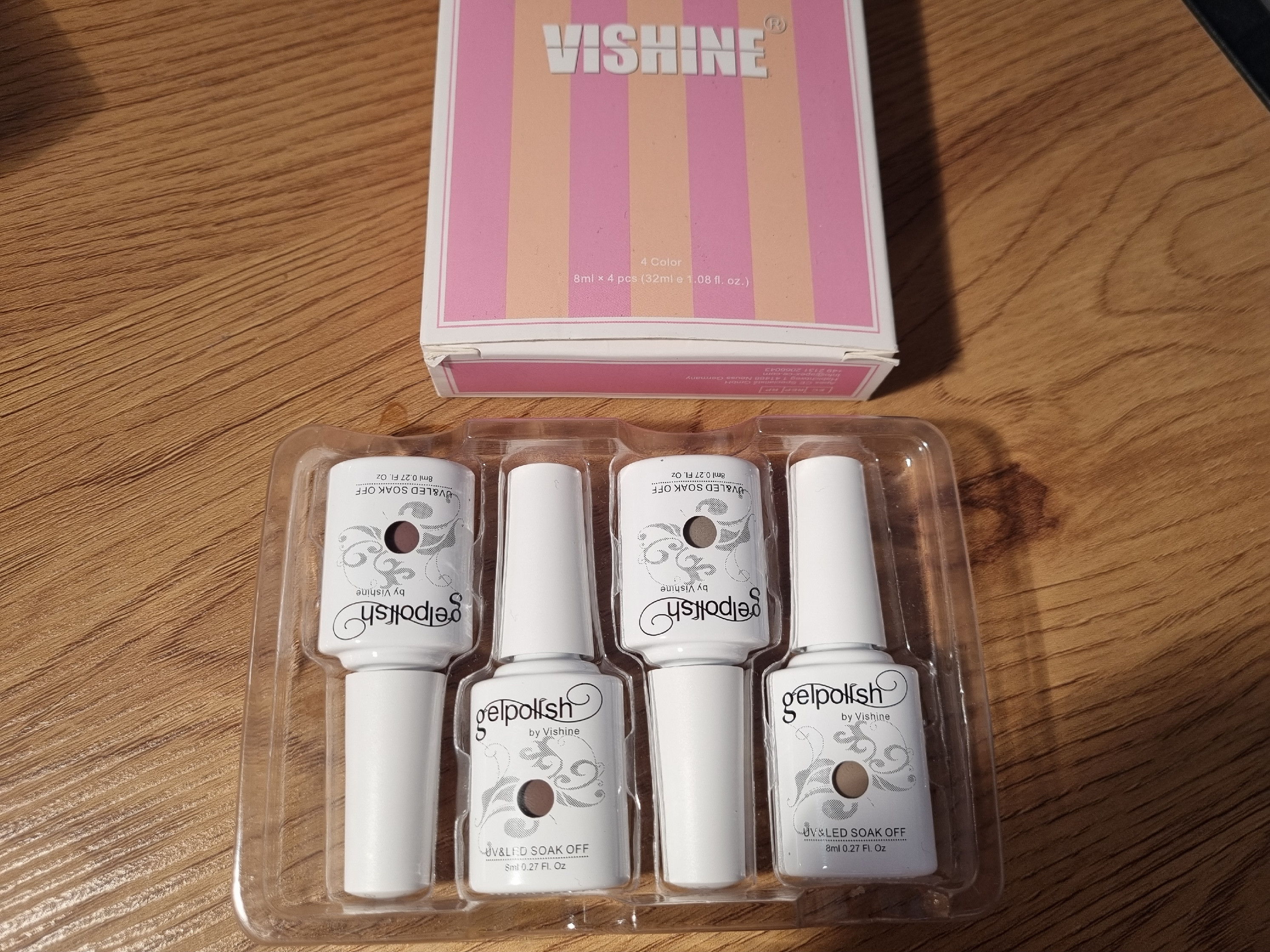 Vishine gel polish 4x8ml