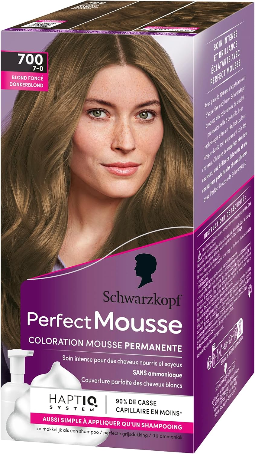 Schwarzkopf - Perfect Mousse - 700 tmavo blond