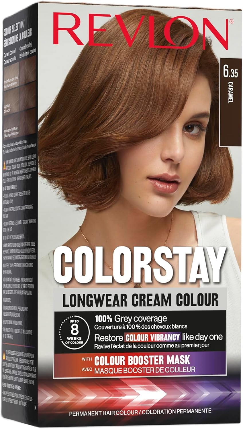 Revlon Colorstay Longwear Permanentná krémová farba 6.35 karamelová-poškodená krabica