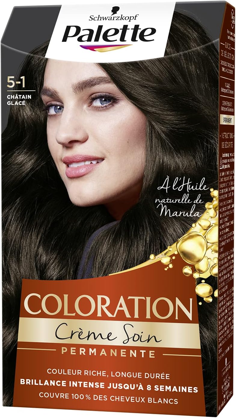 Schwarzkopf Palette Coloration 5-1 Ľadovo hnedá
