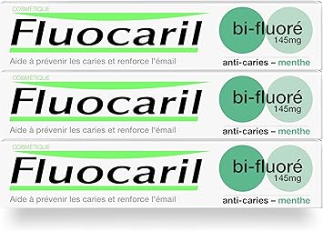 FLUOCARIL - Bi-fluoridová zubná pasta proti zubnému kazu 3x75ml