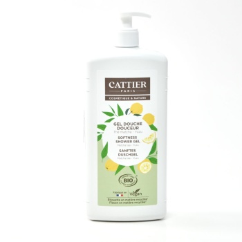 CATTIER Paris Sprchovací gél s matcha čajom 1000ml