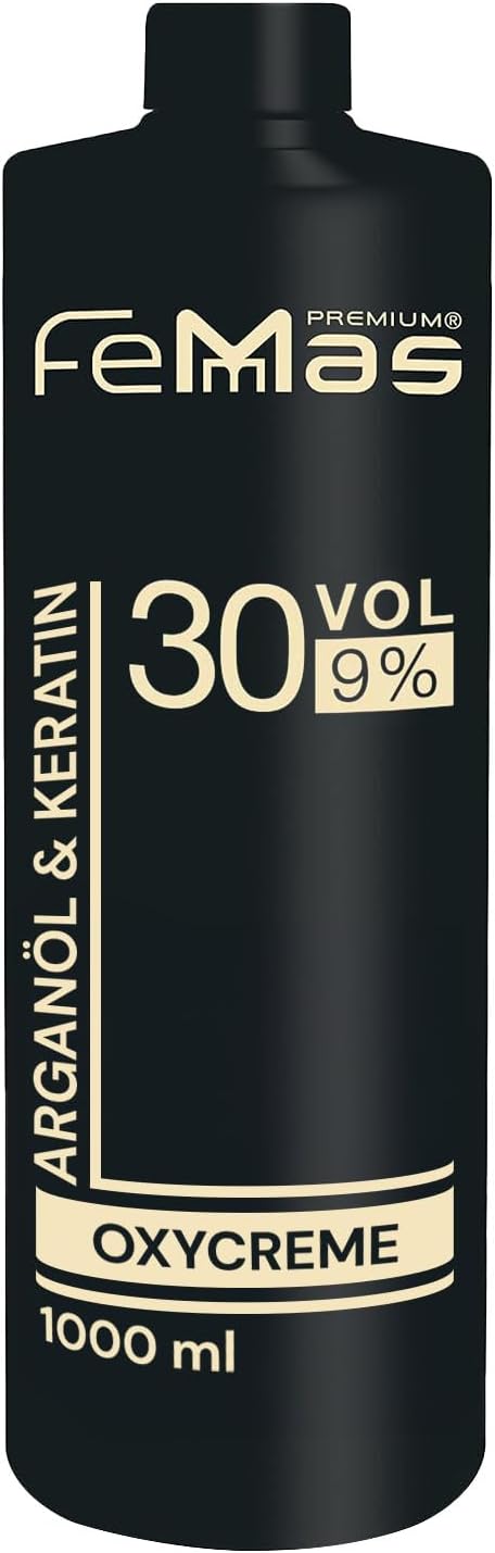 FeMas FemMas Oxycreme 9 % 30 vol. Profesionálny oxidant na farbenie vlasov 1000 ml
