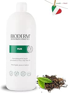 BioDerm Plus Thyme Antibakteriálny dermodetergent obohatený o tymian a olej z čajovníka 1000 ml - Intímna starostlivosť