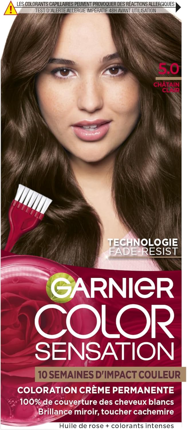 Garnier Color Sensation, 5.0 Svetlohnedá