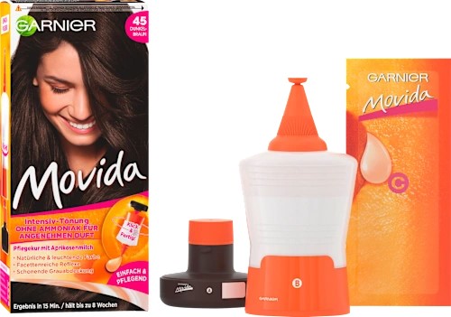 Garnier - Movida Intenzívny odtieň 45 tmavohnedá,