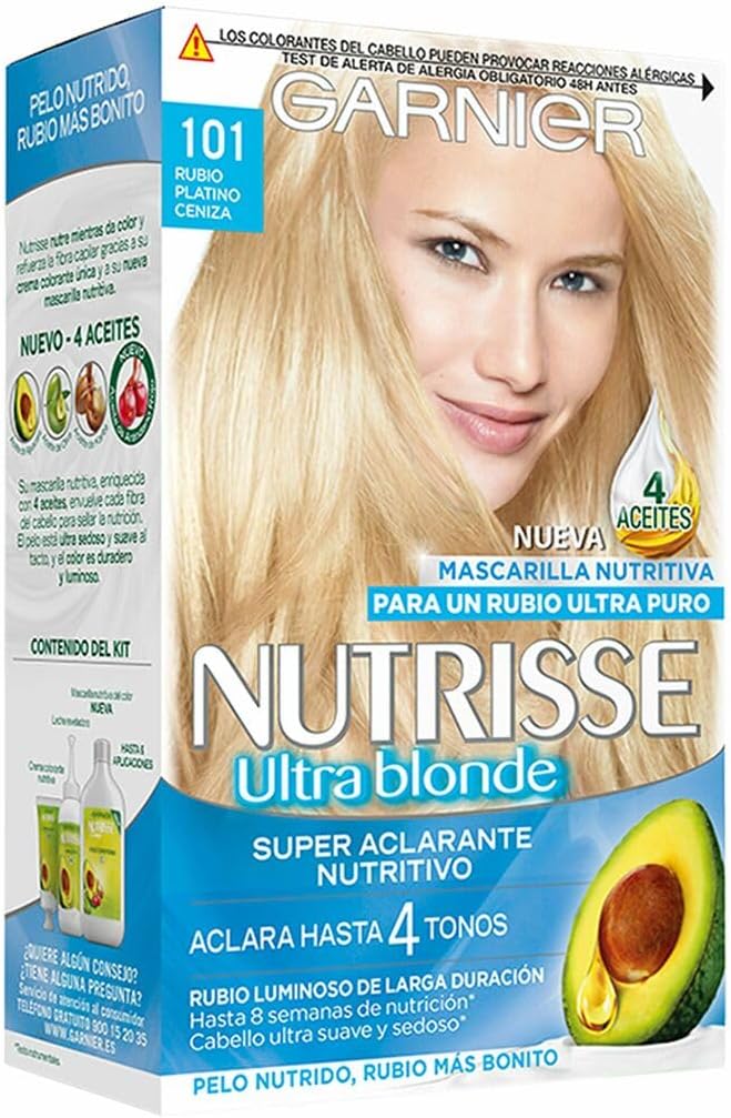 Garnier Nutrisse Ultra blonde, 101 perleťová blond