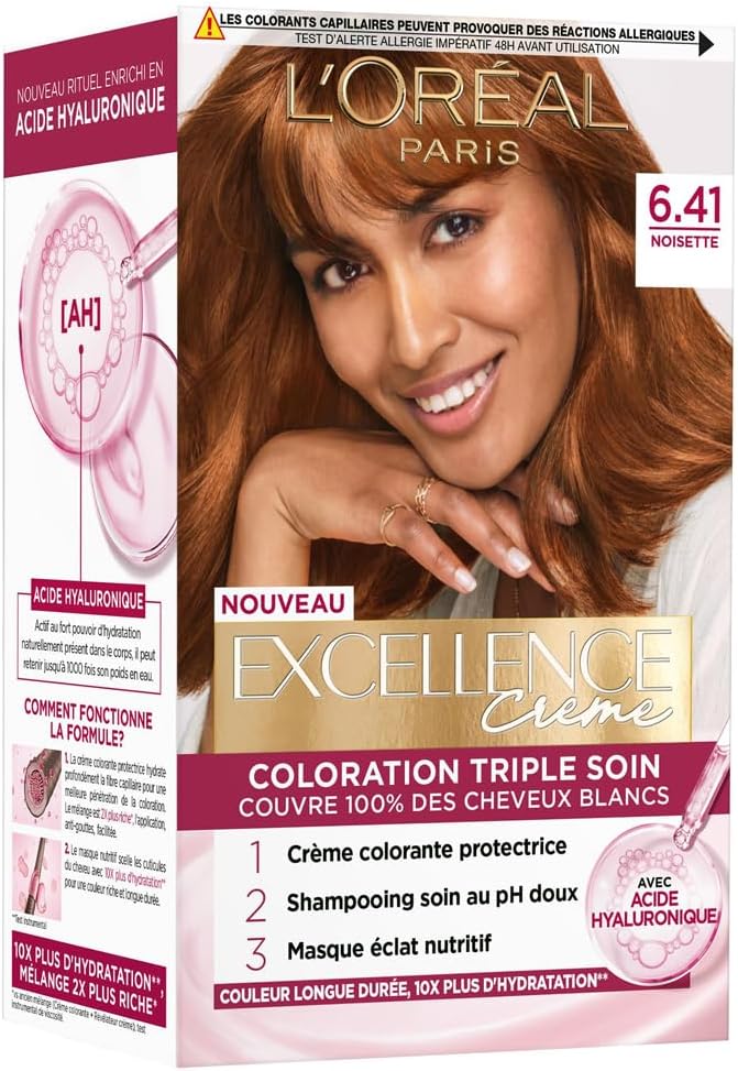 L'ORÉAL PARIS Excellence Creme 6.41. Hnedá oriešková