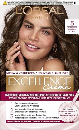 L'Oréal Paris Excellence Crème 5 Lichtbruin Svetlohnedá