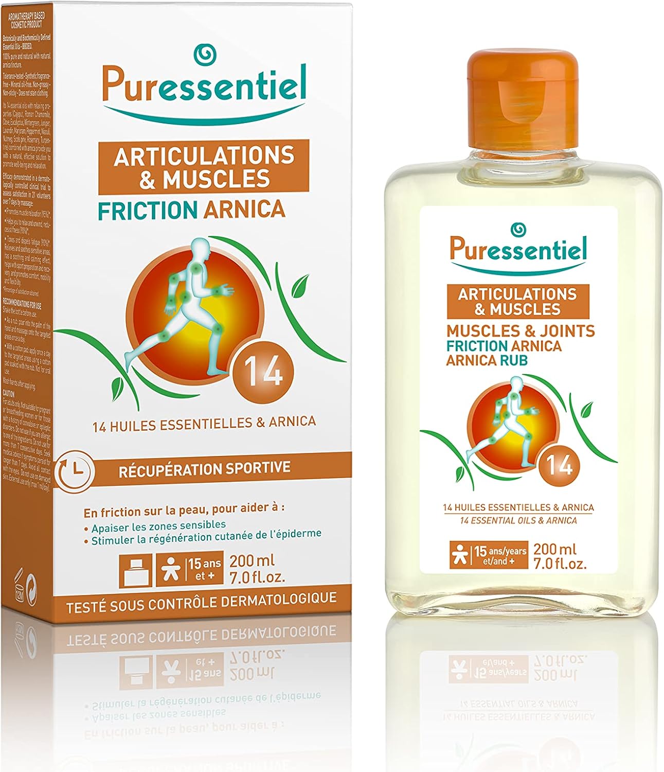 Puressentiel Pure Arnica balzam na svaly a kĺby, 200 ml bez krabice