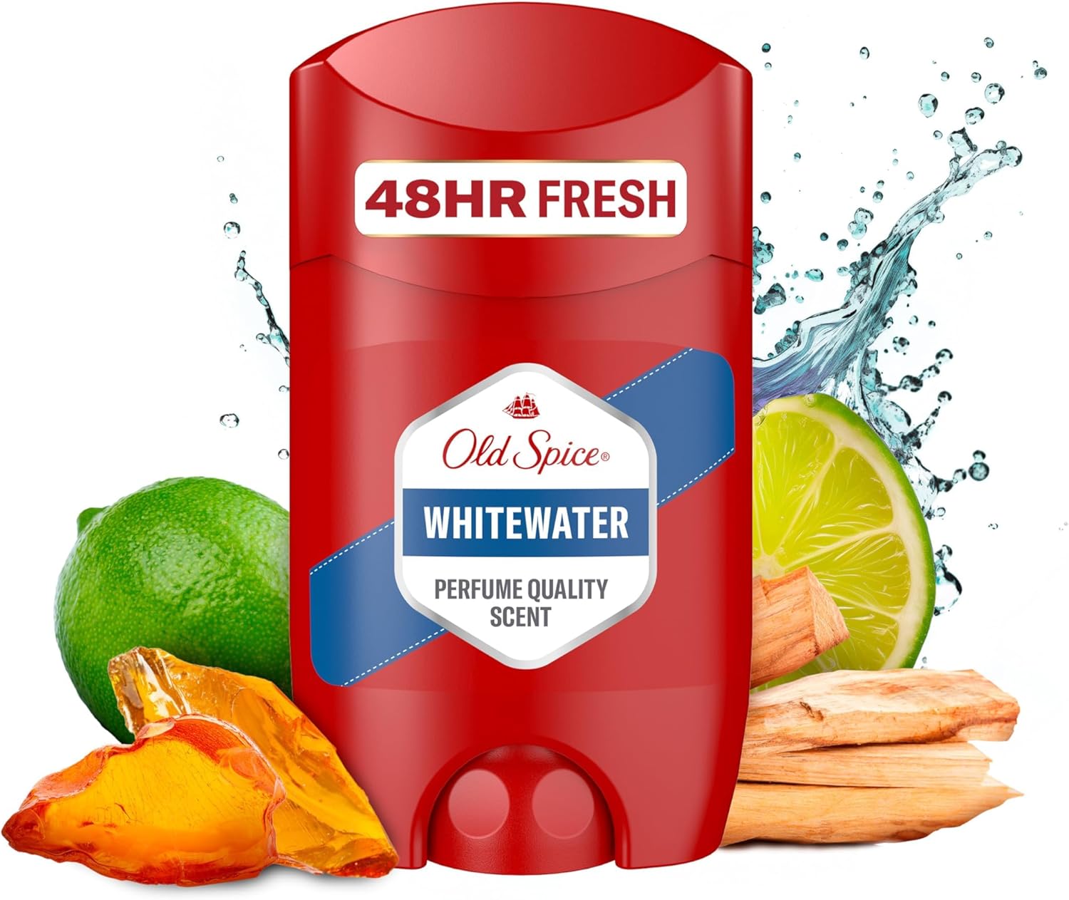 Old Spice Whitewater Tyčinka deodorant bez hliníka pre mužov 50 ml