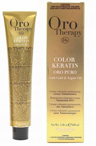 Fanola Oro Therapy farba bez amoniaku odtieň 6.14, 100 ml