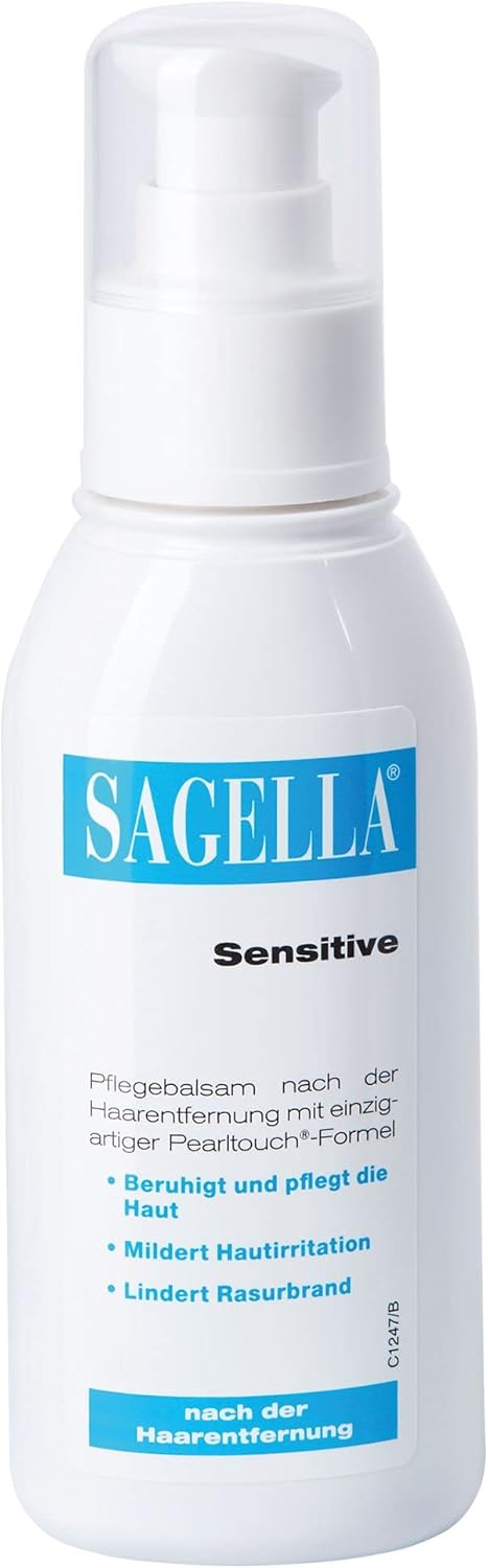 Sagella Sagella® Sensitive Výživný balzam pre ženy, zabraňuje podráždeniu po holení, pre príjemný pocit pokožky, 100 ml