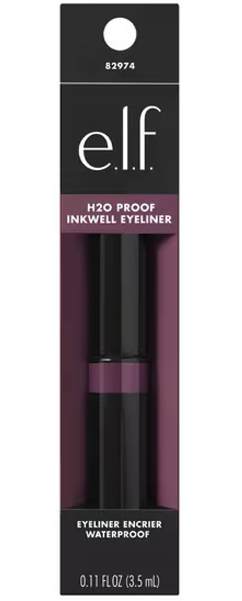 elf H2O Proof Inkwell, vodeodolná tekutá očná linka SUGARPLUM 3,5 ml