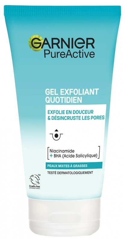Garnier PureActive denný exfoliačný gél 150 ml