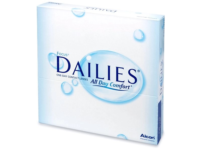Alcon Focus Dailies All Day Comfort (90 šošoviek)-2,25