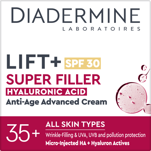 Denný krém Diadermine Lift+ Super Filler 35+ 50 ml