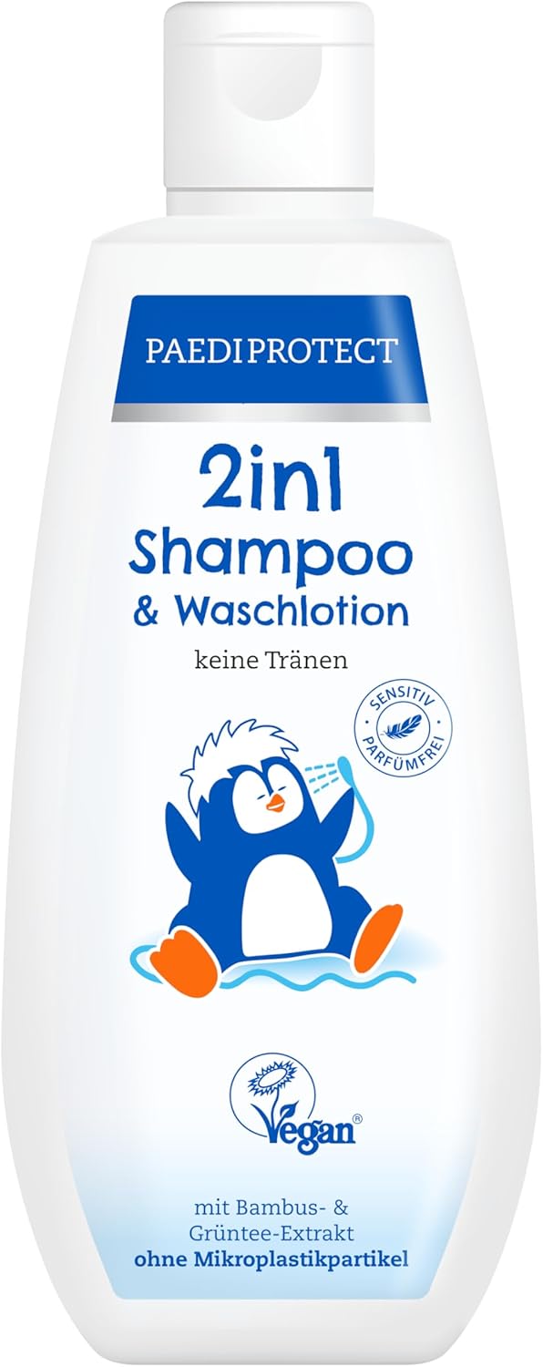 PAEDIPROTECT 2v1 šampón a sprchový gél pre bábätká a deti 200 ml