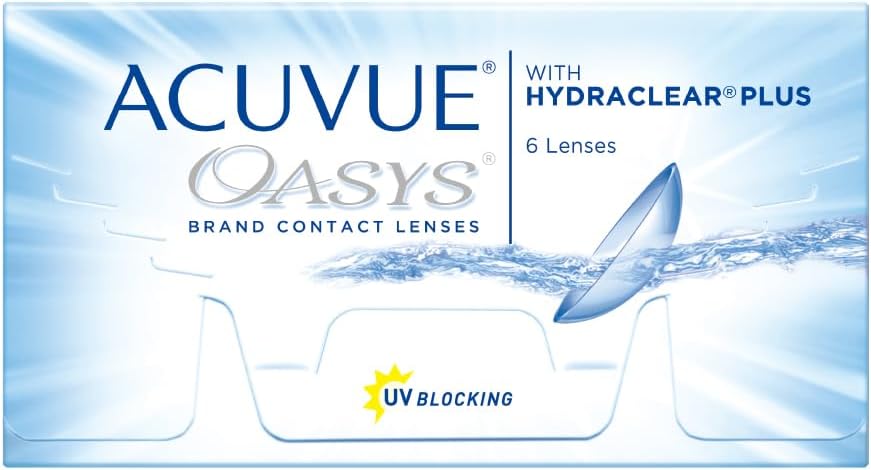 Acuvue Oasys Hydraclear Plus kontaktné šošovky 6 kusov, -3,5 dioptrie