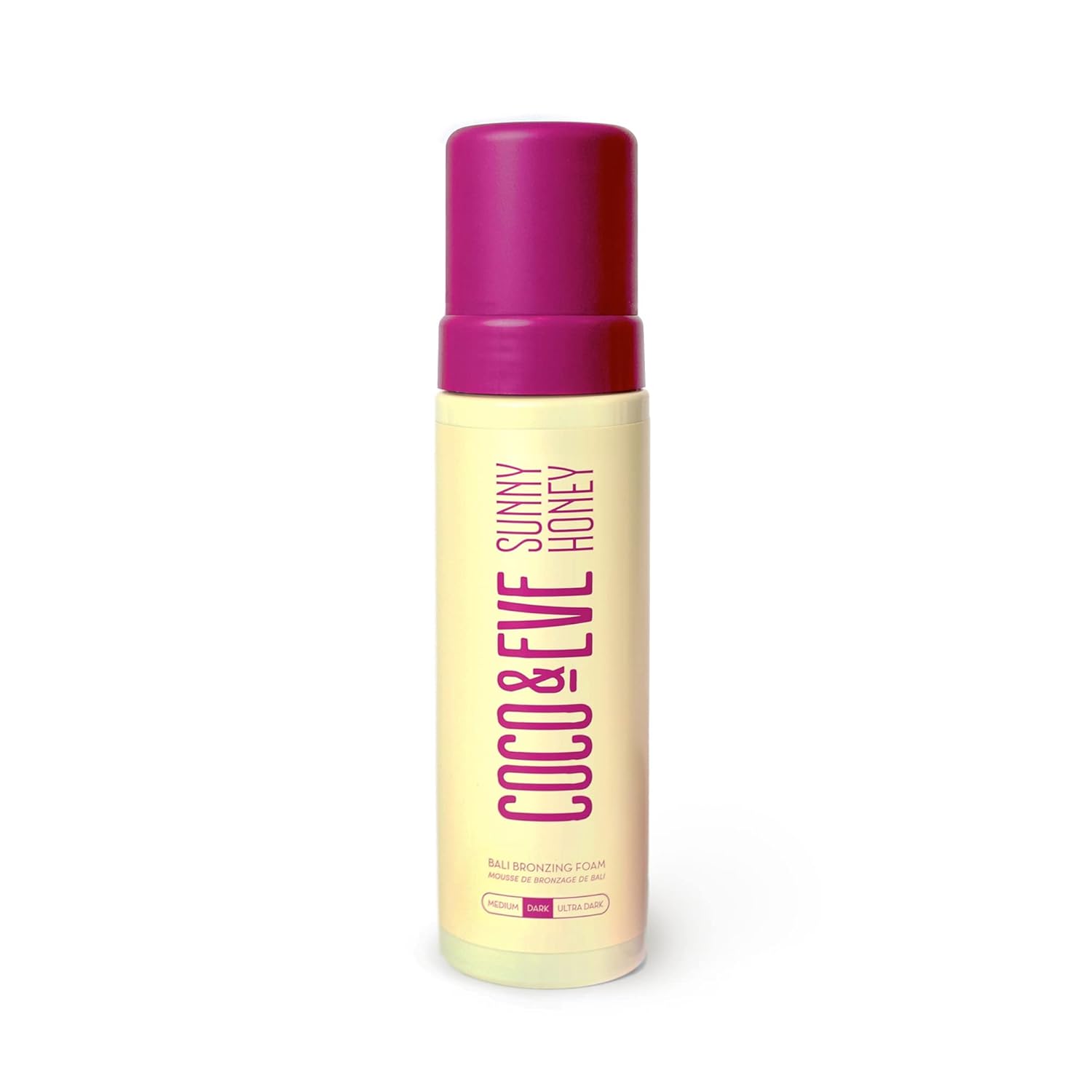 Coco & Eve Sunny Honey samoopaľovacia pena s bronzerom - tmavá 200 ml