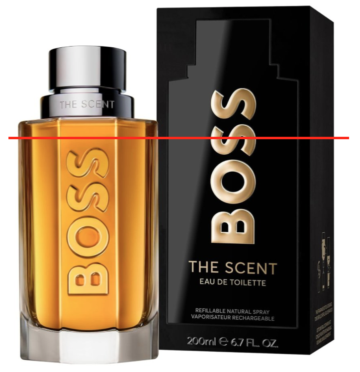 HUGO BOSS Boss The Scent EDT, 200 ml (chýba časť obsahu/krabička)