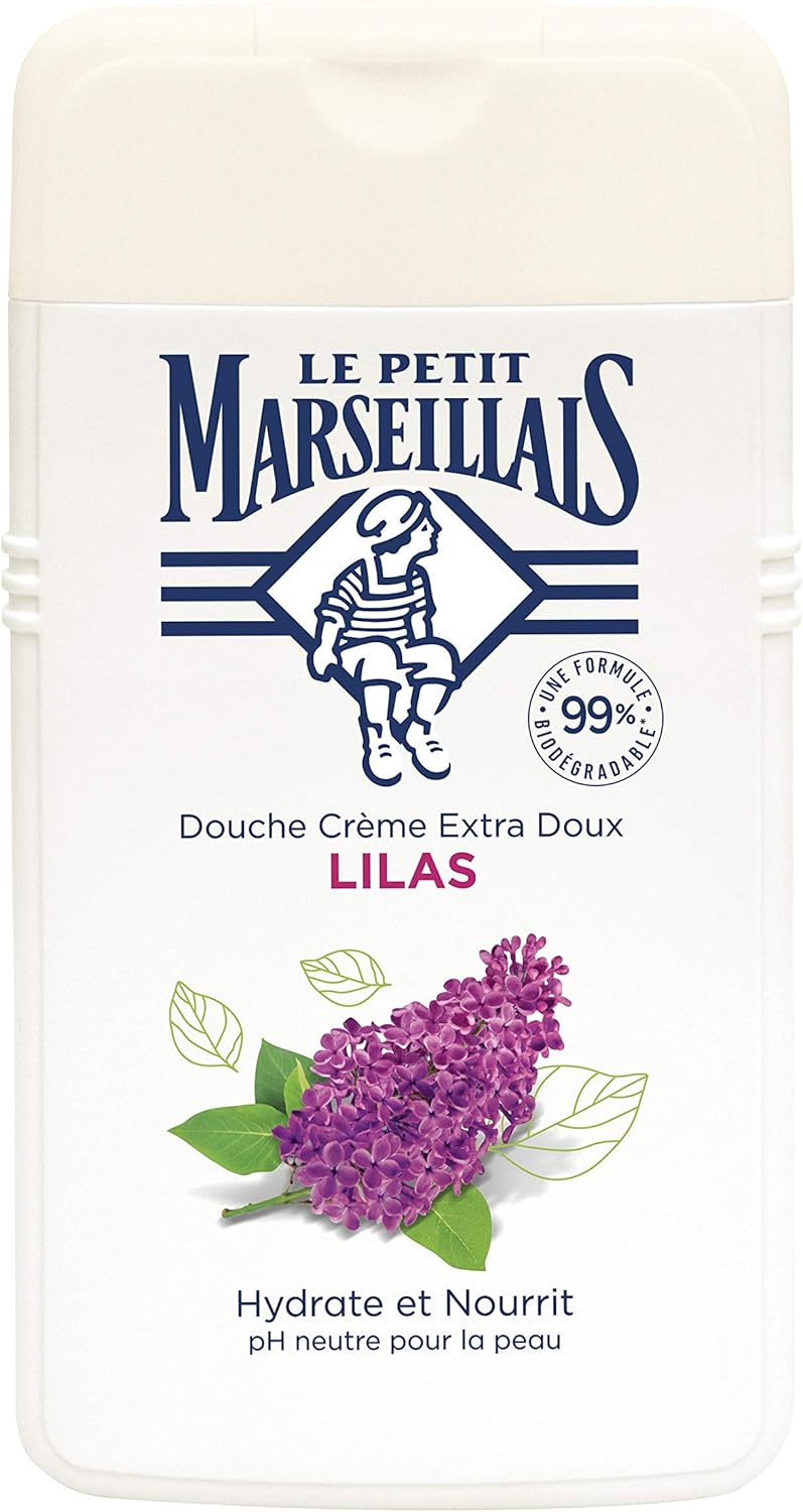 Le Petit Marseillais Sprchový a kúpeľový krém Extra Soft, fialová, 250 ml