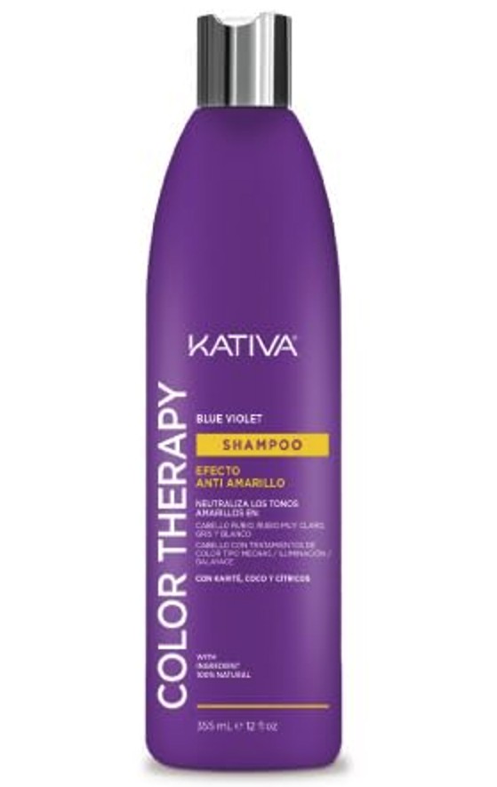 KATIVA Color Therapy Modrofialový šampón 355 ml
