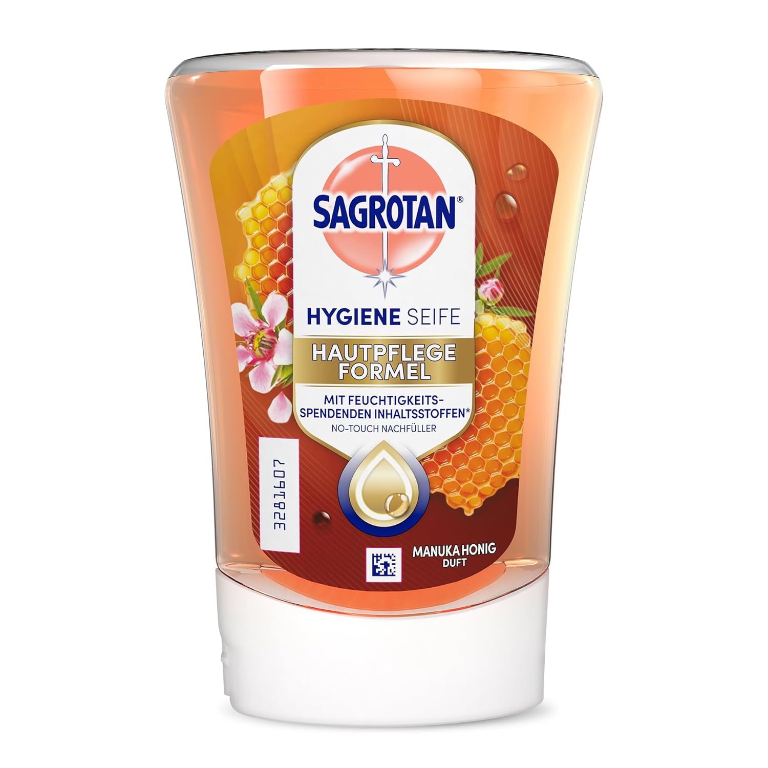 Sagrotan Náplň mydla No Touch, Mandľový kvet a manukový med,250 ml