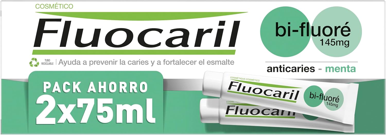FLUOCARIL - Bi-fluoridová zubná pasta proti zubnému kazu 2x75ml