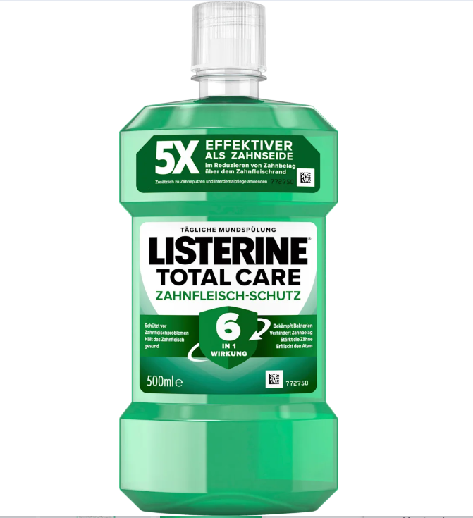 Listerine Listerine, Total Care - ústna voda, 500ml
