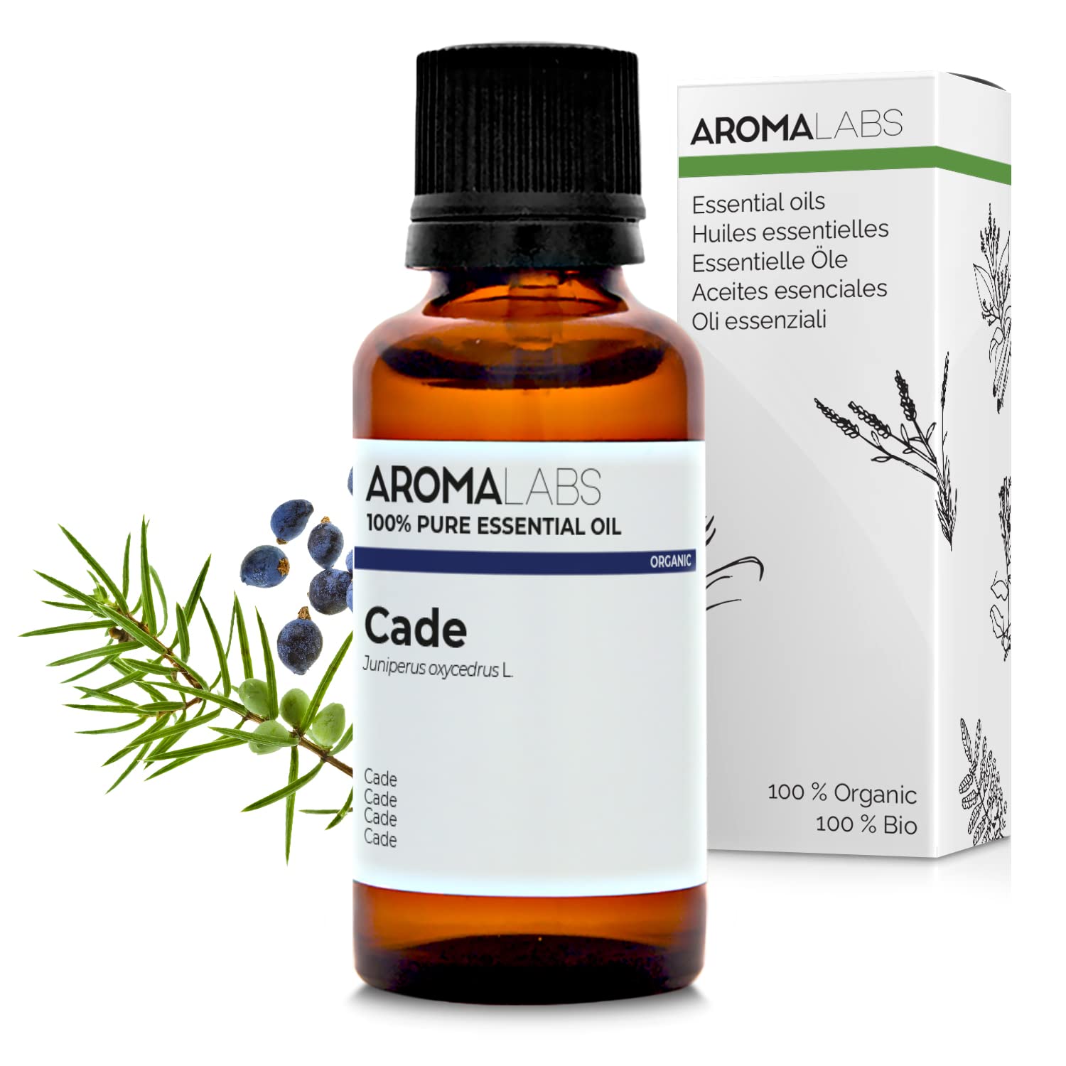 Aromalabs jalovec obecný(Juniperus oxycedrus L.) olej 30 ml-bez krabice Exp.: 2026+
