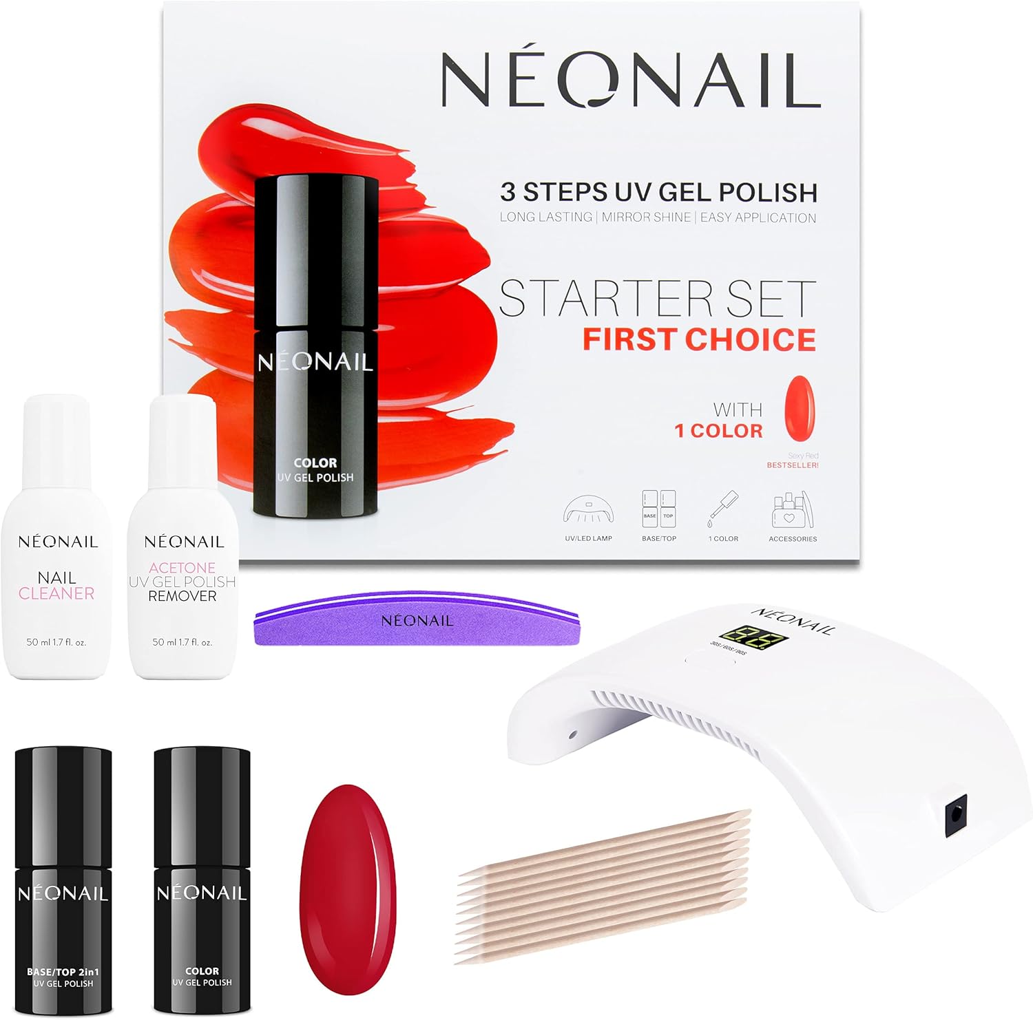 Neonail sada gél lak First Choice