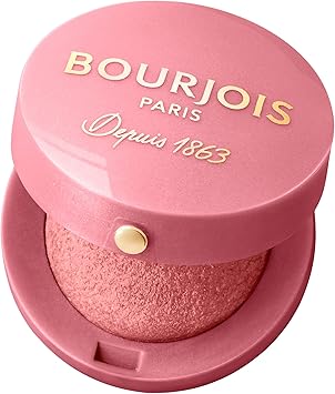 BOURJOIS - Okrúhla lícenka 34 Rose D'or - Štetec a integrované zrkadielko