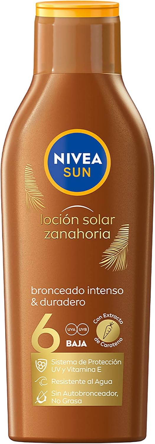 Nivea Ochranné mlieko na opaľovanie, 200 ml