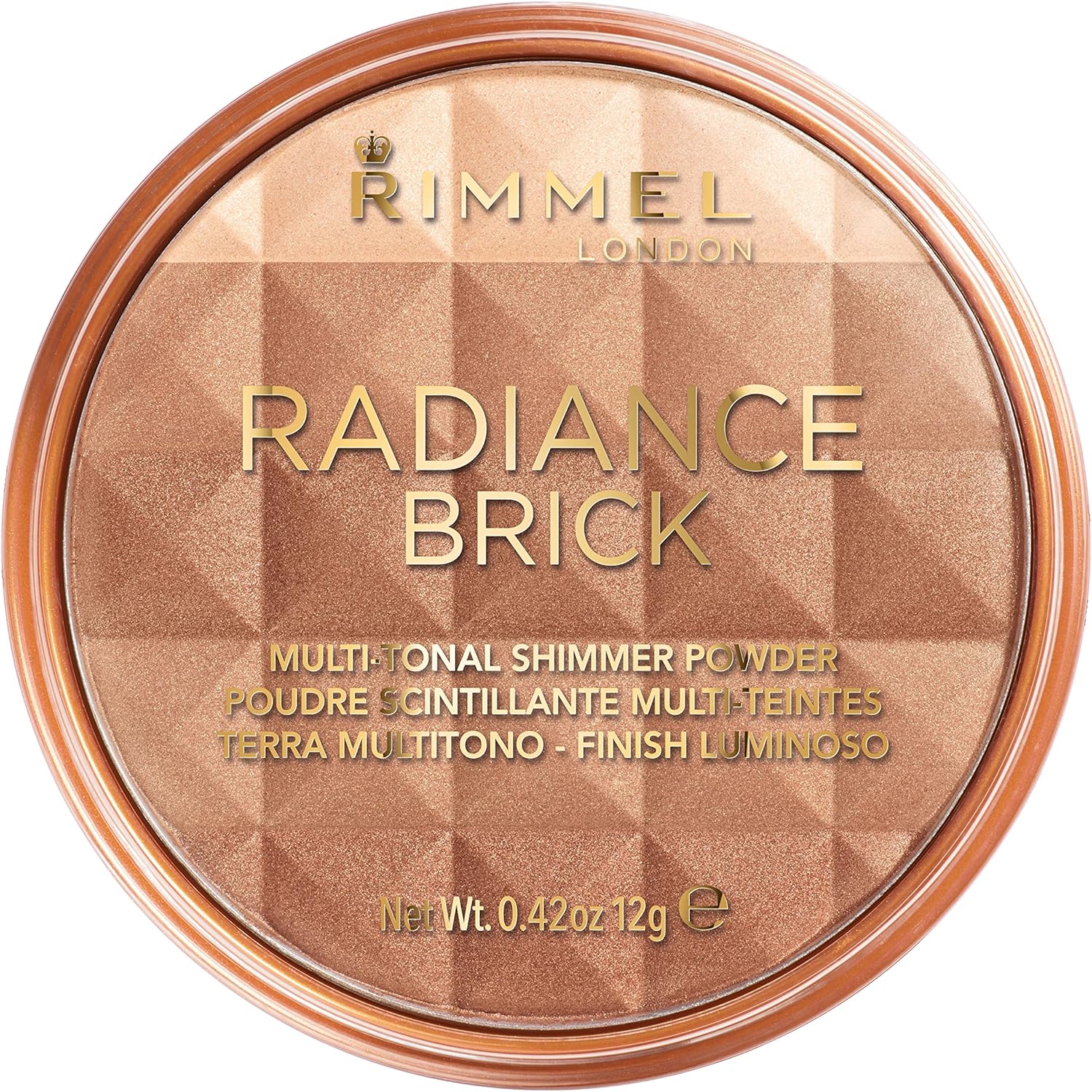 Rimmel Radiance Brick Bronzer - 001 Light, 12 g