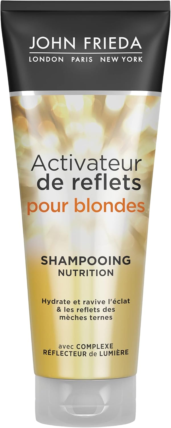 JOHN FRIEDA Blonde Highlight Activator výživový šampón 250ml odlomené z vrchnáka