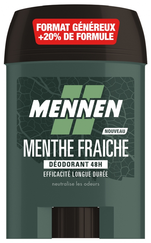 MENNEN Fresh Mint 48h Stick Large, 60 ml
