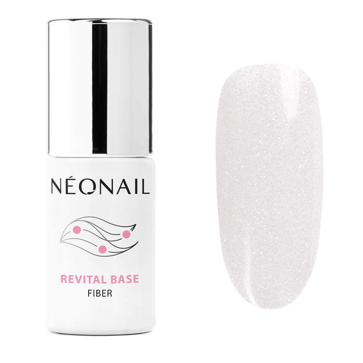 Neonail - Revital base fiber - odtien Shiny Queen, 7,2 ml