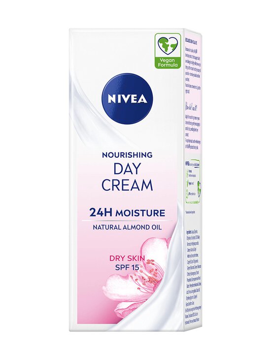 NIVEA Vyživujúci 24h Hydratačný denný krém SPF 15 denný krém pre suchú pleť 50 ml