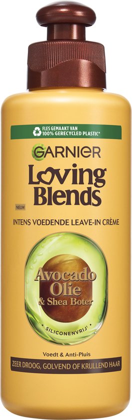 Garnier Loving Blends bezoplachový krém s avokádovým olejom a bambuckým maslom 200 ml