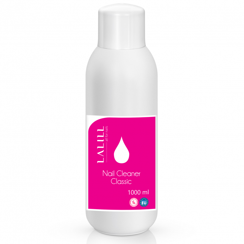 LALILL Čistič nechtov, 1000 ml, Odmasťovač + tampóny na nechty+ jednorázový uterák