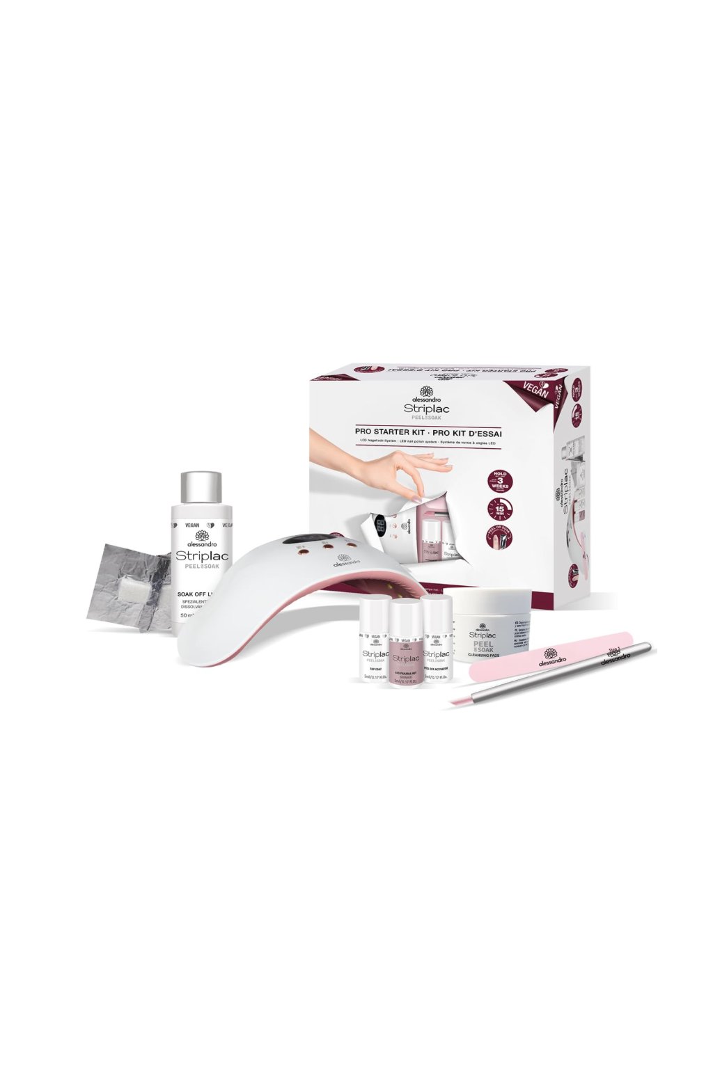Alessandro Striplac Pro Starter Kit NEKOMPLETNÉ BALENIE!