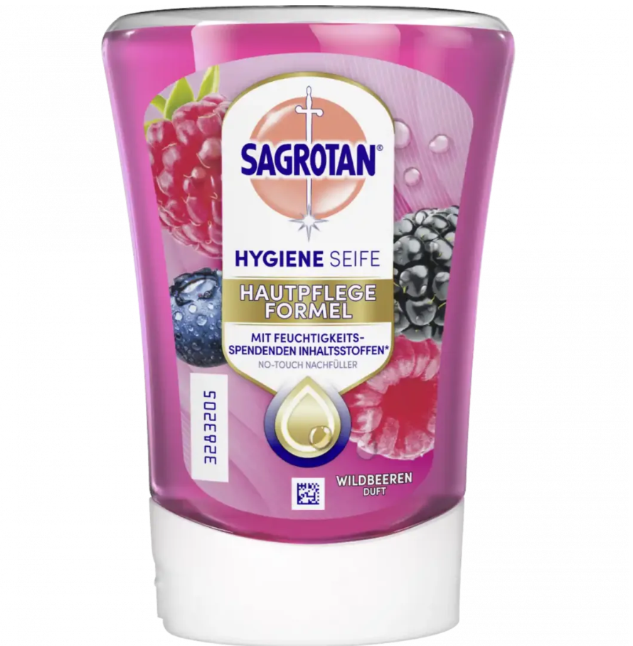Sagrotan Náplň mydla No Touch, Lesné plody, 250 ml