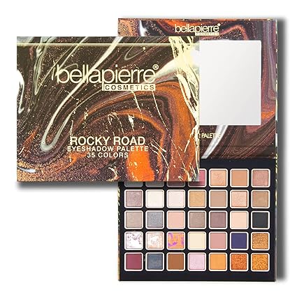 Bellapierre Cosmetics bellapierre Paleta očných tieňov Rocky Road | 35 farebných odtieňov